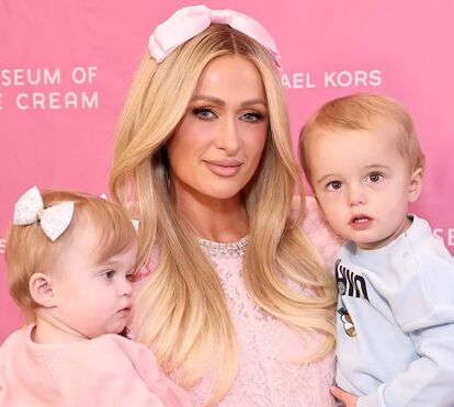 Filhos de Paris Hilton estrelas em evento solidário em Nova Iorque