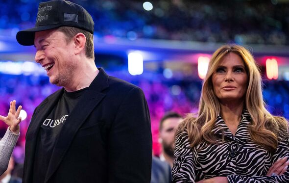 Melania Trump e Elon Musk