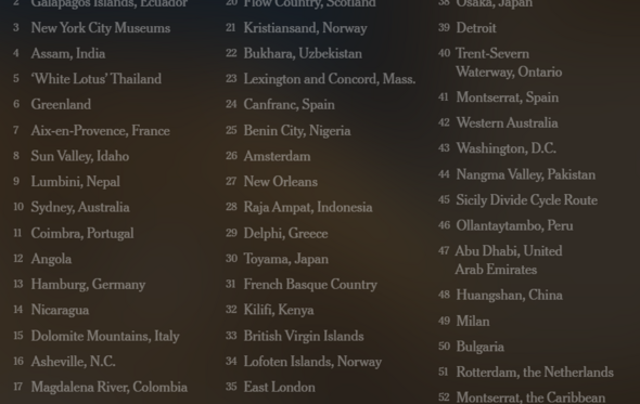52 Places to Go in 2025, Coimbra