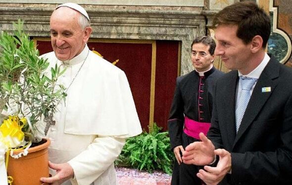 Papa Francisco e Messi
