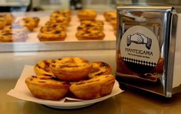 pasteis de nata, manteigaria