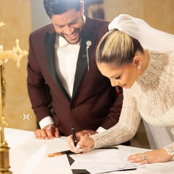 Hulk, casamento, Camila Ângelo