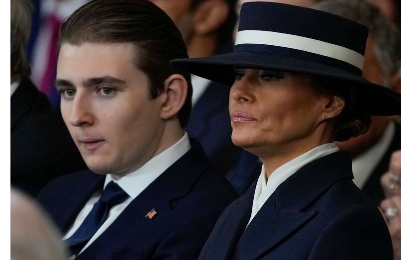 Barron Trump, Melania Trump