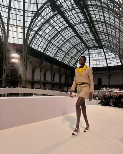matilde mourinho, casamento, chanel, desfile, paris