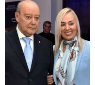 Pinto da Costa e Claudia Campo