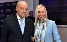 Pinto da Costa e Claudia Campo