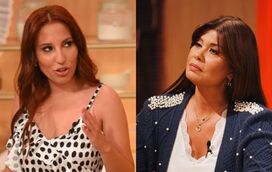 Afinal, qual das duas teve mais namorados? Catarina Miranda e Gisela Serrano pegam-se em direto