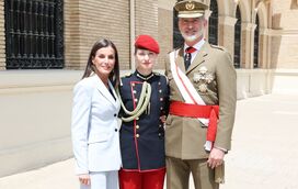 Letizia e Felipe VI já reagiram ao romance da princesa Leonor no Brasil 
