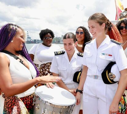 Depois do pesadelo em alto mar, princesa Leonor chega ao Brasil e é recebida com euforia 