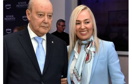 Pinto da Costa e Claudia Campo