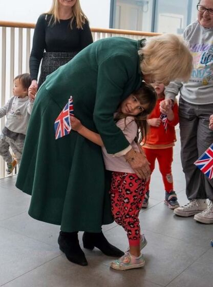 william, kate, carlos, camilla, abraços, afetos