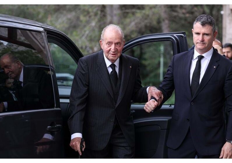 Juan Carlos, funeral Aga Khan IV