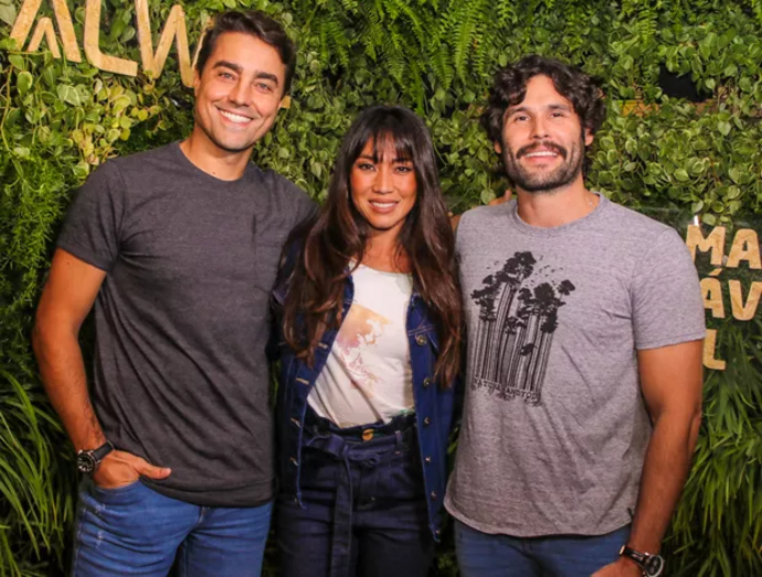 Daniele Suzuki e Ricardo Pereira