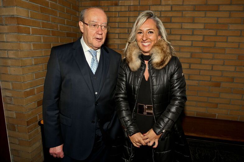 Pinto da Costa e Cláudia Campo