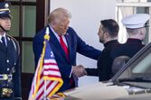 Vlodymyr Zelensky e Donald Trump
