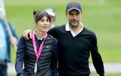 Pep Guardiola e Cristina Serra