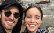 Alba Baptista e Chris Evans 