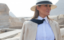 Com a Casa Branca a pegar fogo, onde anda Melania? Primeira Dama tira um mês de férias no meio do caos