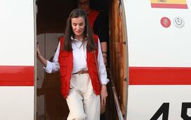 As imagens da rainha Letizia em trabalho de solidariedade em Cabo Verde