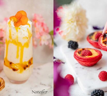 Pastéis de nata de frutos vermelhos ou maracujá? Doce português reiventado em festival único