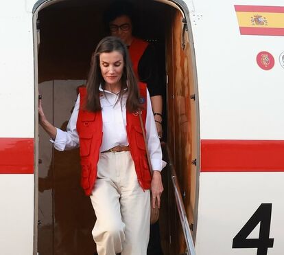 As imagens da rainha Letizia em trabalho de solidariedade em Cabo Verde
