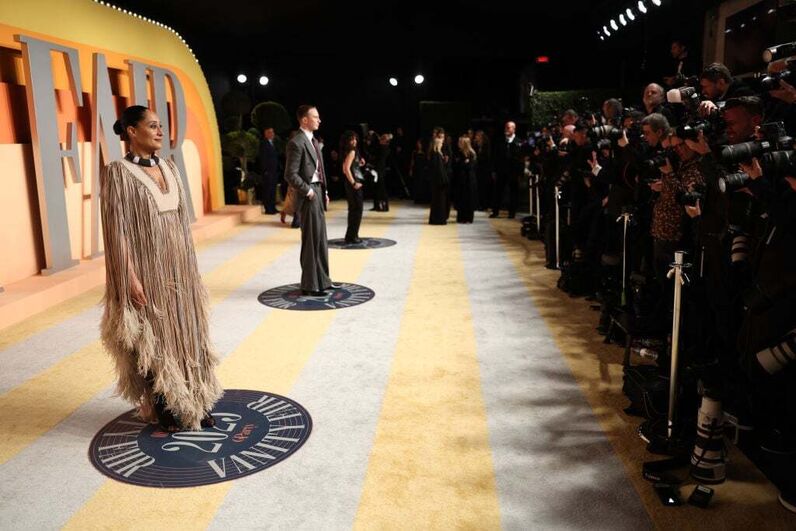 Tracee Ellis Ross em Alexandre Vauthier.