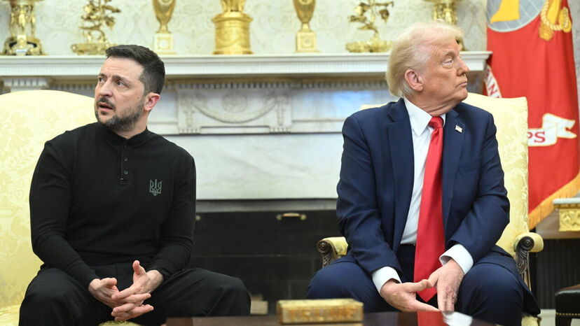 Vlodymyr Zelensky e Donald Trump