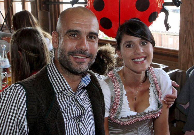 Pep Guardiola e Cristina Serra 