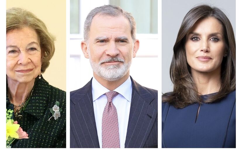 Rainha Sofia, Rei Felipe VI, Rainha Letizia