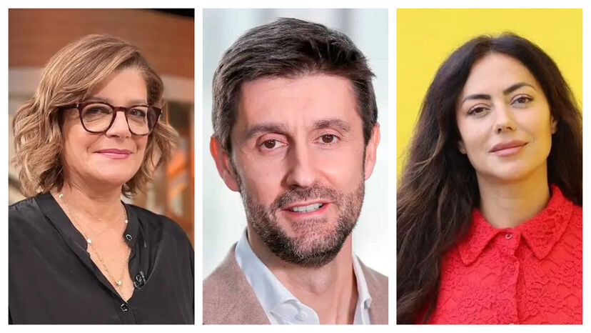 Júlia Pinheiro, Daniel Oliveira, Sofia Ribeiro