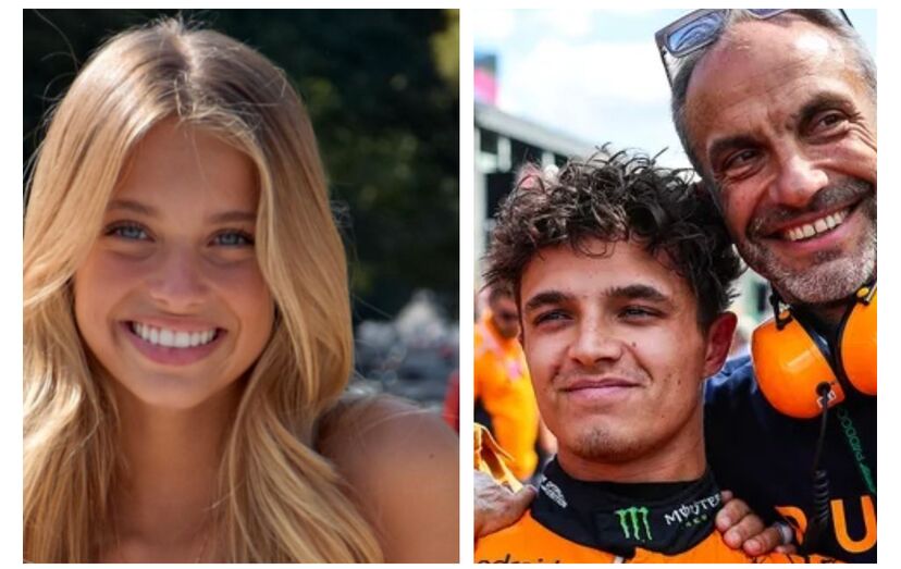 Margarida Corceiro, Lando Norris, Adam Norris