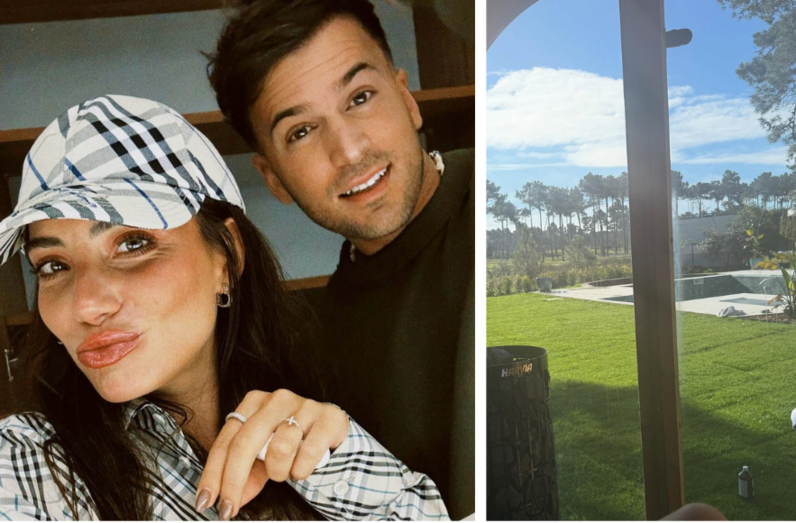 Carolina Carvalho e David Carreira
