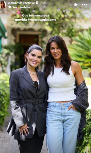 Cáudia Vieira e Vanessa Giácomo