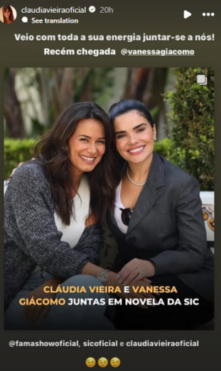 Cáudia Vieira e Vanessa Giácomo