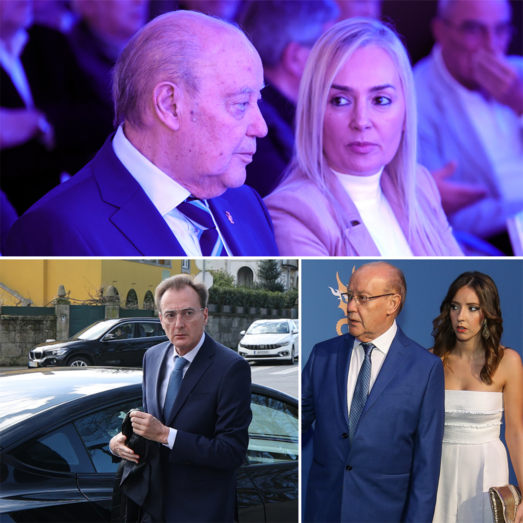 Cláudia Campo, Pinto da Costa, Alexandre e Joana Pinto da Costa