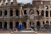 Camilla e Carlos III-Roma