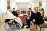 Papa Francisco com JD Vance