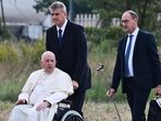 Massimiliano Strappetti e Papa Francisco