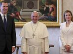 Letizia; Papa Francisco