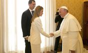 Letizia; Papa Francisco