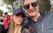 Alexandre Pinto da Costa com a filha