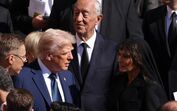 Marcelo Rebelo de Sousa; Donald Trump e Melania