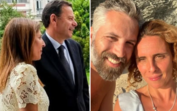 Luís e Carla Montenegro; Pedro Nuno Santos e Catarina Gamboa