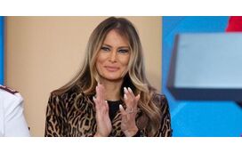 Quem a viu e quem a vê! Mais arrojada, Melania Trump surge com look tigresa e divide opiniões