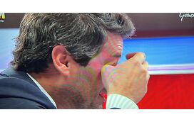 Lágrimas pela família. André Ventura chora em televisão e revela culpa que sente pelos avós