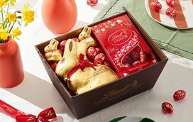 Celebre a Páscoa com o icónico GOLD BUNNY e a deliciosa variedade de formatos e sabores da Lindt