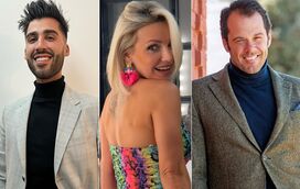 Afastado de vez! Léo Caeiro toma lugar de João Moura Caetano como padrinho das filhas de Luciana Abreu