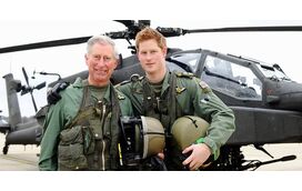 As imagens do príncipe Harry como piloto de combate na guerra no Afeganistão 