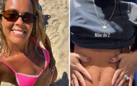 Mulher real! Inês Aires Pereira mostra como a barriga mudou depois de ser mãe a dobrar