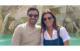 As férias de Ana Patrícia Carvalho e do noivo em Itália